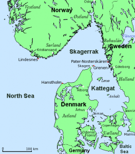 skagerrak map