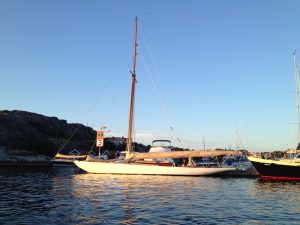 Pandora moored