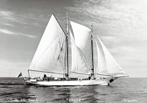 Today's staysail schooner rig