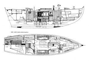 The original interior layout