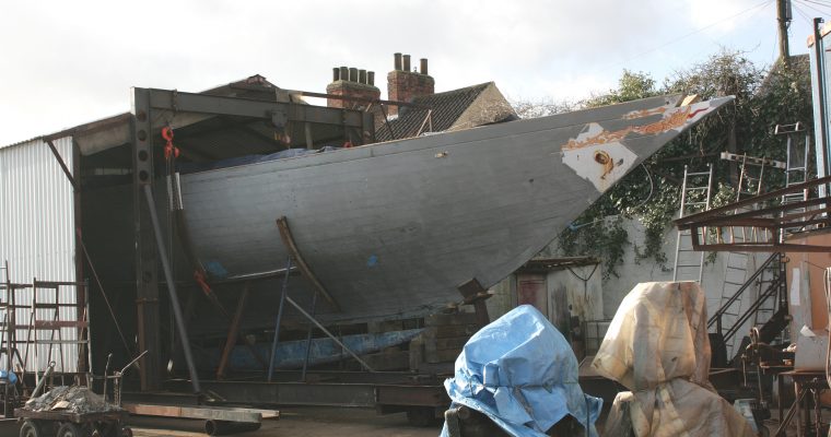 Rebuild of Fife schooner Elise begins on the Humber